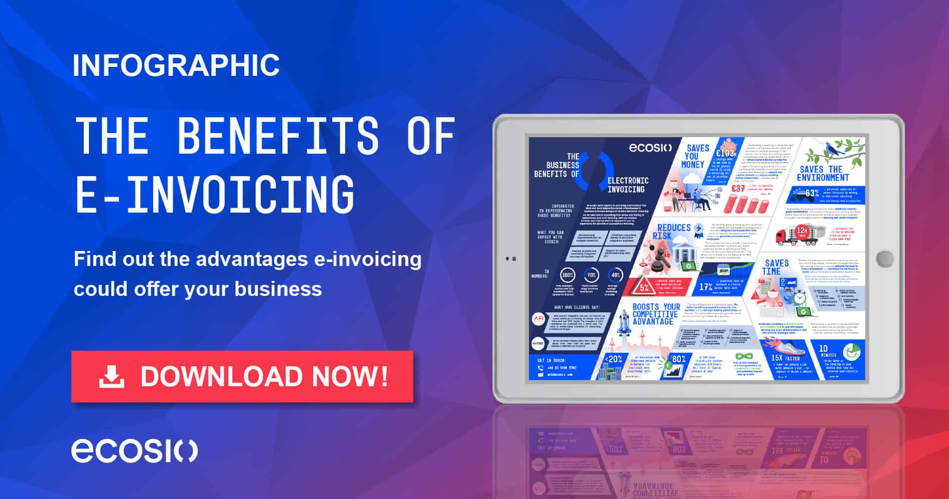 Infographic - The Benefits of E-invoicing