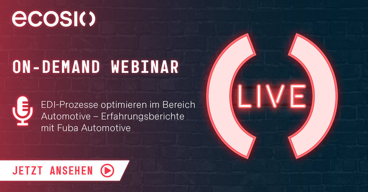 ⏰ Webinar | Wie GS1 Standards und Elektronischer Datenaustausch (EDI ...