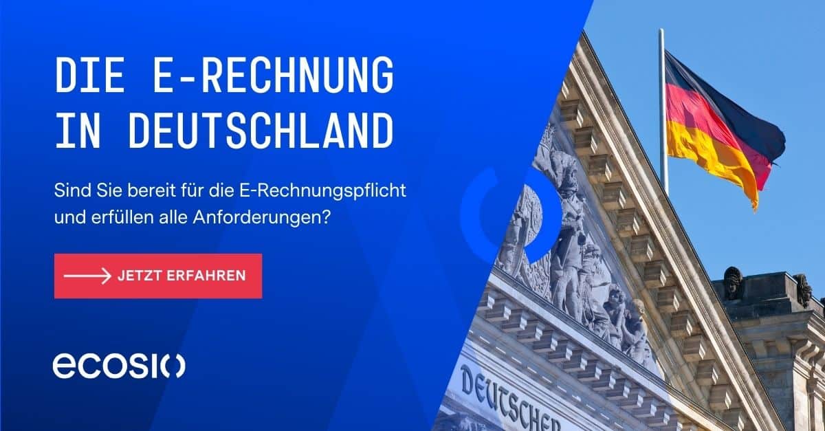 mandatory e-invoicung in germany