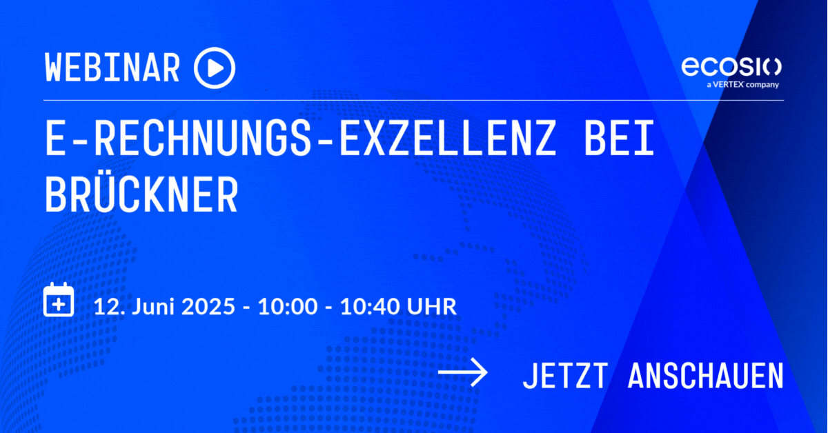 E-Rechnungs-Exzellenz bei Brückner