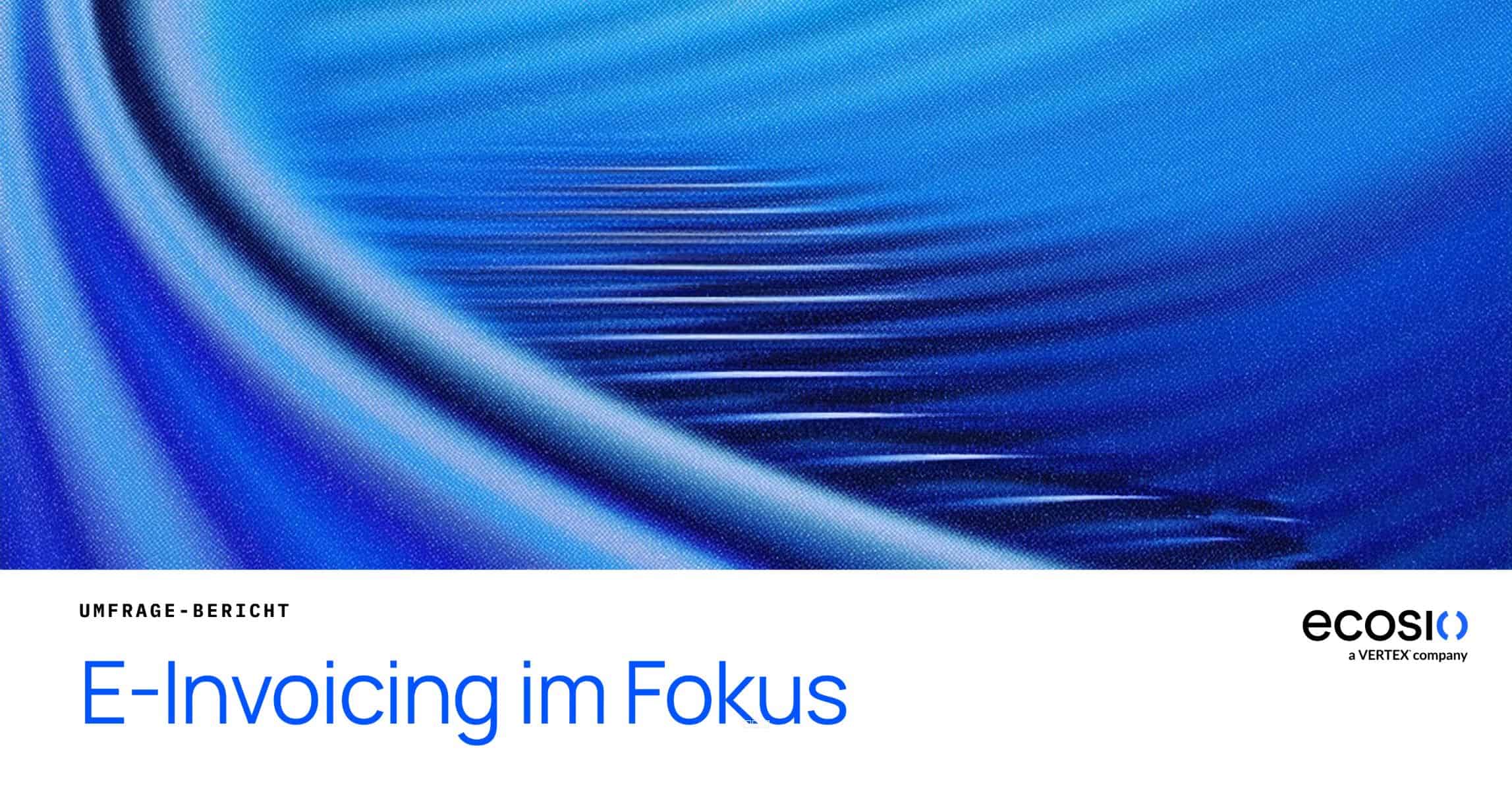 E-Invoicing im Fokus