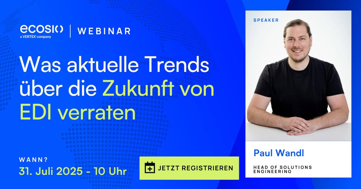 Was aktuelle Trends über die Zukunft von EDI verraten