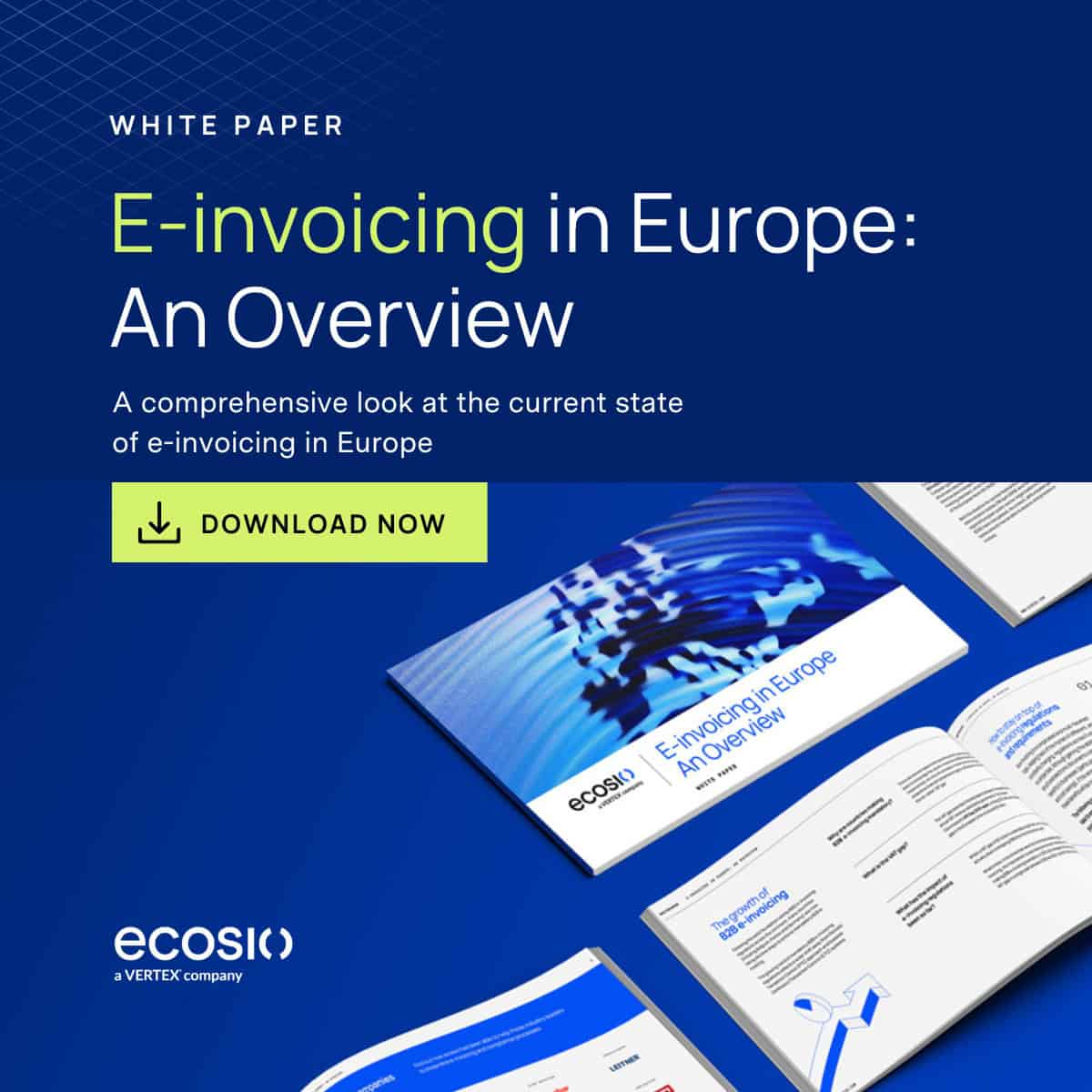 einvoicing in europe an overview